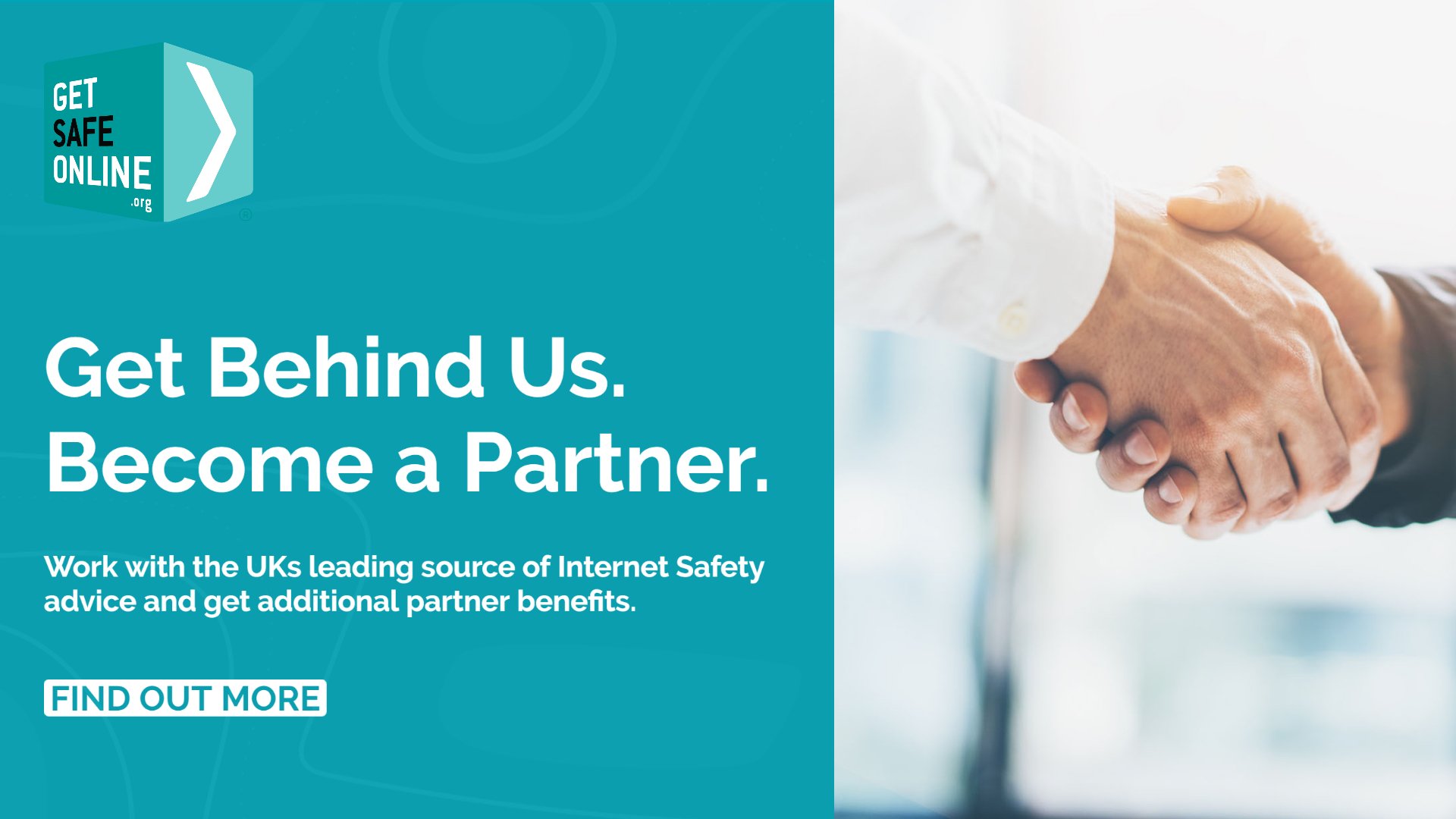 Get behind us. Become a Partner.